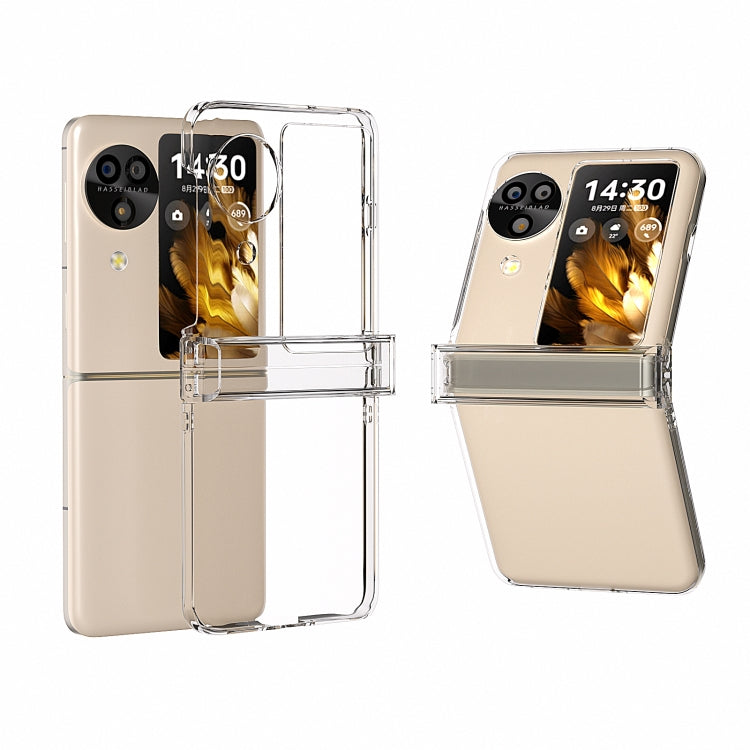 TPU+PC Transparent Phone Case, For OPPO Find N3 Flip