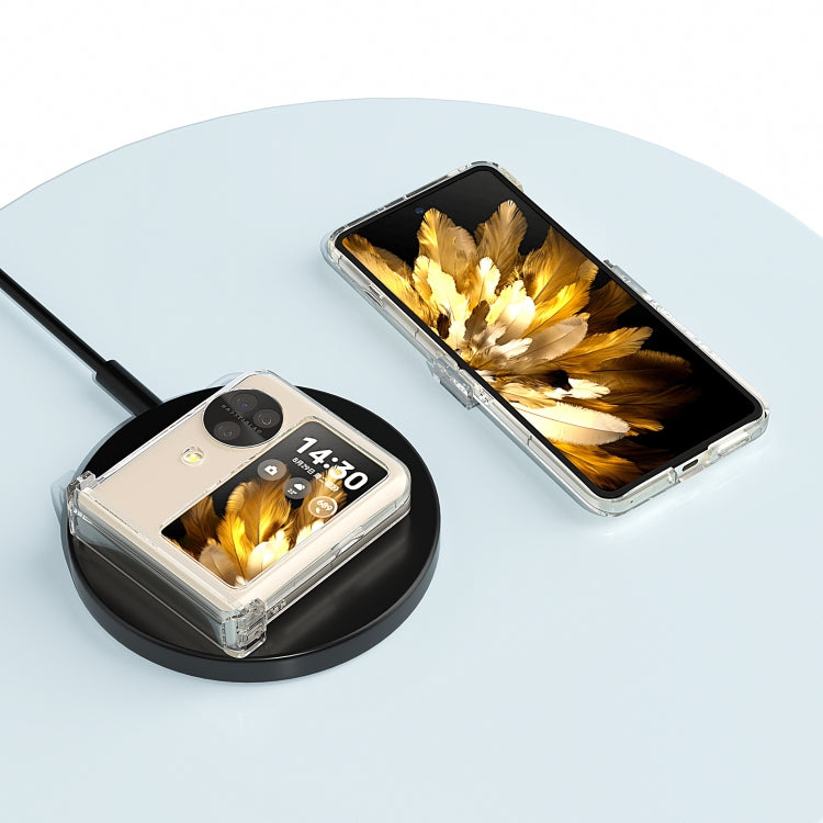 TPU+PC Transparent Phone Case, For OPPO Find N3 Flip