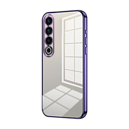 Transparent Plating Fine Hole Phone Case, For Meizu 20 Pro, For Meizu 18 Pro / 18s Pro, For Meizu 18 / 18s