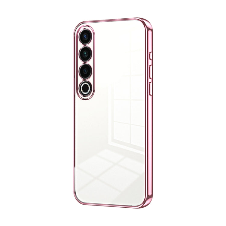 Transparent Plating Fine Hole Phone Case, For Meizu 20 Pro, For Meizu 18 Pro / 18s Pro, For Meizu 18 / 18s