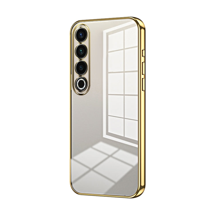 Transparent Plating Fine Hole Phone Case, For Meizu 20 Pro, For Meizu 18 Pro / 18s Pro, For Meizu 18 / 18s