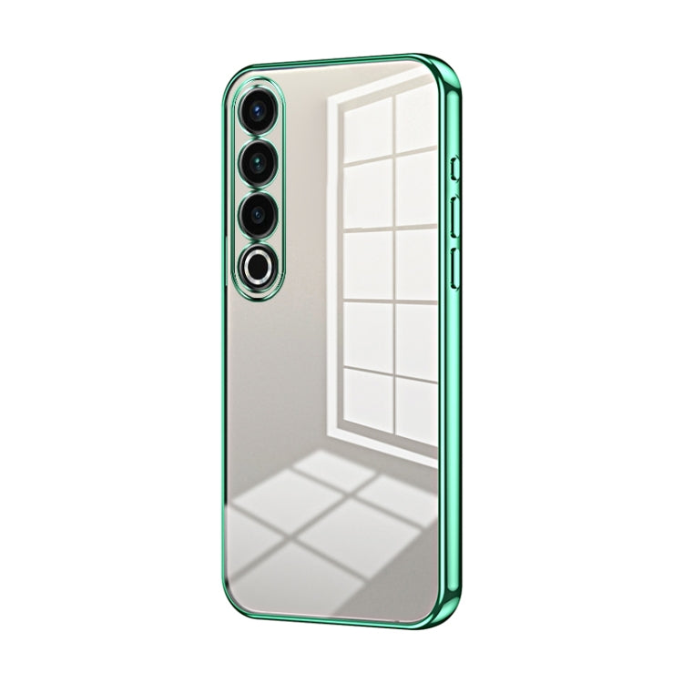 Transparent Plating Fine Hole Phone Case, For Meizu 20 Pro, For Meizu 18 Pro / 18s Pro, For Meizu 18 / 18s