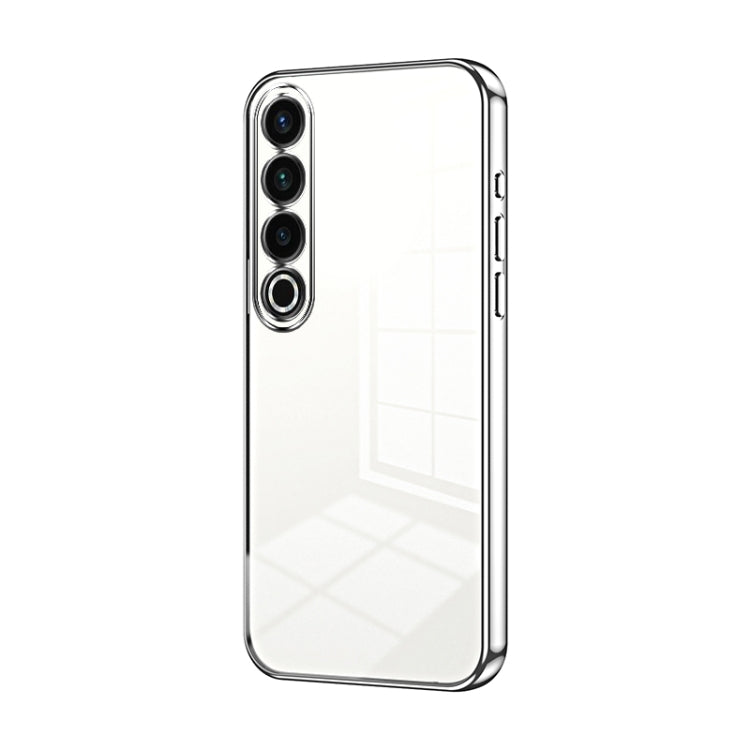 Transparent Plating Fine Hole Phone Case, For Meizu 20 Pro, For Meizu 18 Pro / 18s Pro, For Meizu 18 / 18s
