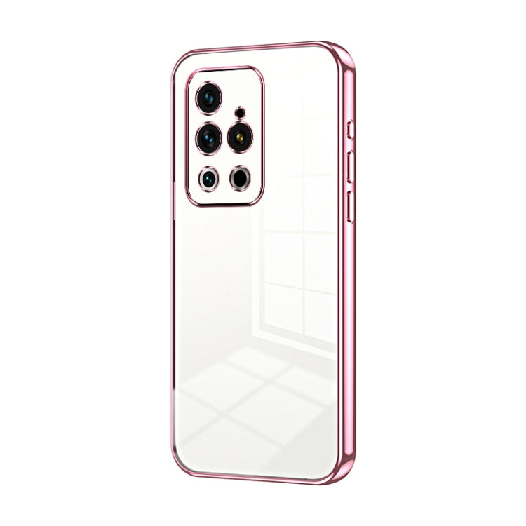 Transparent Plating Fine Hole Phone Case, For Meizu 20 Pro, For Meizu 18 Pro / 18s Pro, For Meizu 18 / 18s