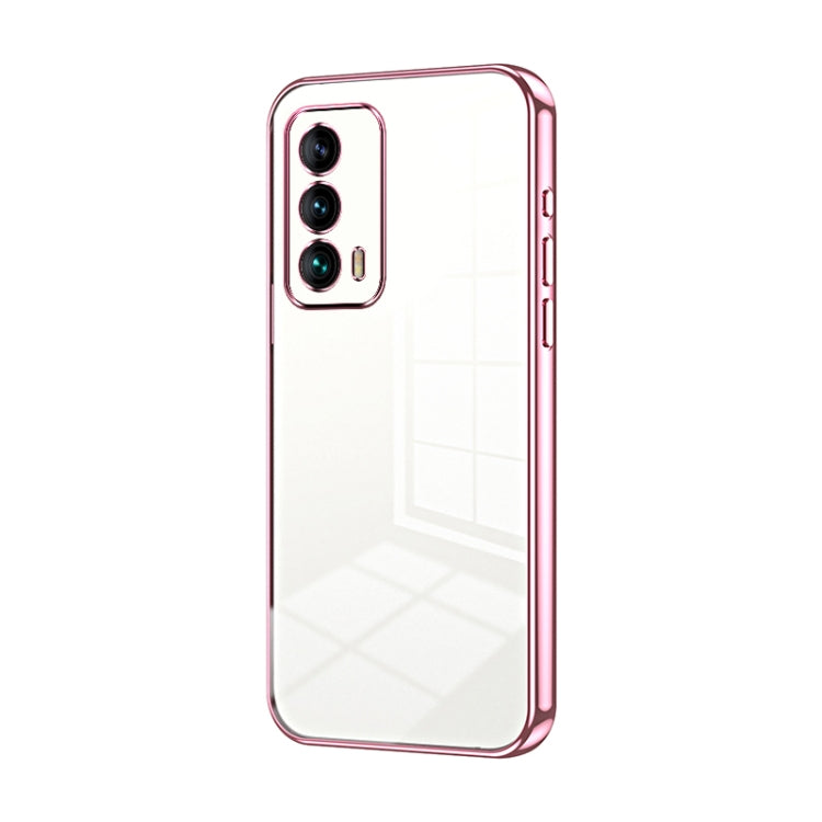 Transparent Plating Fine Hole Phone Case, For Meizu 20 Pro, For Meizu 18 Pro / 18s Pro, For Meizu 18 / 18s