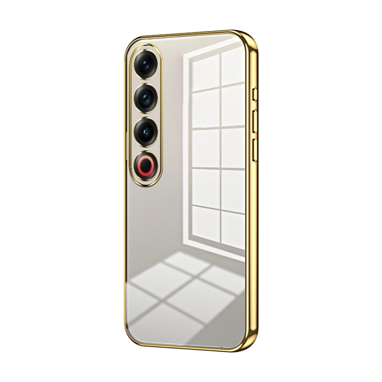 Transparent Plating Fine Hole Phone Case, For Meizu Note 16, For Meizu Note 16 Pro, For Meizu 21 Note, For Meizu 21 Pro, For Meizu 21, For Meizu 20