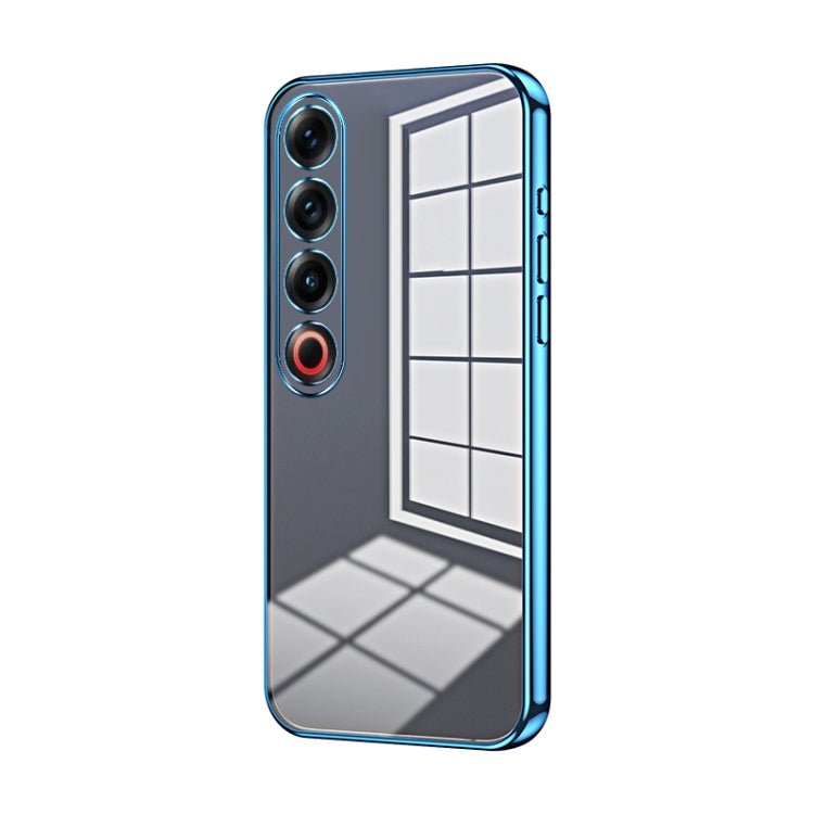 Transparent Plating Fine Hole Phone Case, For Meizu Note 16, For Meizu Note 16 Pro, For Meizu 21 Note, For Meizu 21 Pro, For Meizu 21, For Meizu 20