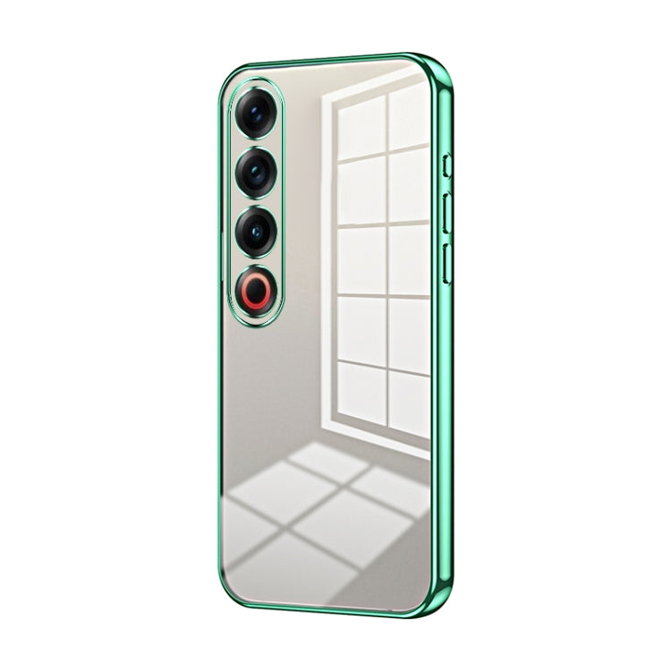 Transparent Plating Fine Hole Phone Case, For Meizu Note 16, For Meizu Note 16 Pro, For Meizu 21 Note, For Meizu 21 Pro, For Meizu 21, For Meizu 20