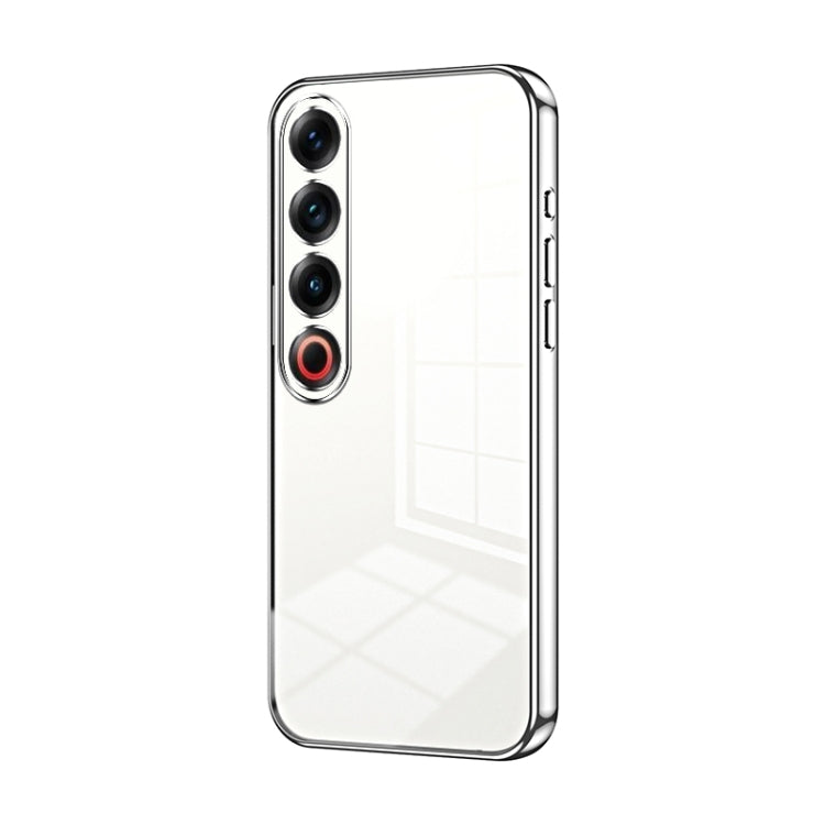 Transparent Plating Fine Hole Phone Case, For Meizu Note 16, For Meizu Note 16 Pro, For Meizu 21 Note, For Meizu 21 Pro, For Meizu 21, For Meizu 20
