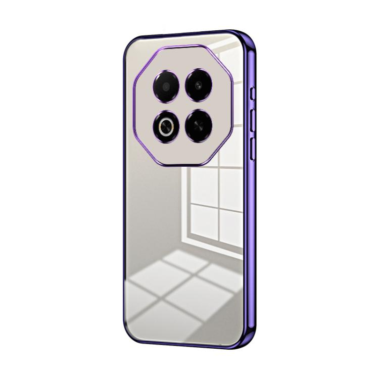 Transparent Plating Fine Hole Phone Case, For Meizu Note 16, For Meizu Note 16 Pro, For Meizu 21 Note, For Meizu 21 Pro, For Meizu 21, For Meizu 20