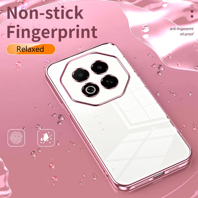Transparent Plating Fine Hole Phone Case, For Meizu Note 16, For Meizu Note 16 Pro, For Meizu 21 Note, For Meizu 21 Pro, For Meizu 21, For Meizu 20