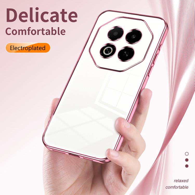 Transparent Plating Fine Hole Phone Case, For Meizu Note 16, For Meizu Note 16 Pro, For Meizu 21 Note, For Meizu 21 Pro, For Meizu 21, For Meizu 20