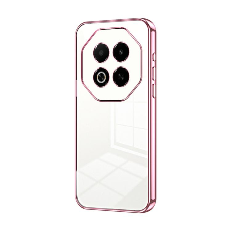 Transparent Plating Fine Hole Phone Case, For Meizu Note 16, For Meizu Note 16 Pro, For Meizu 21 Note, For Meizu 21 Pro, For Meizu 21, For Meizu 20