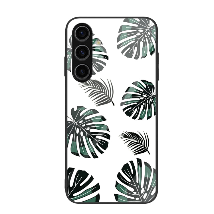 Colorful Painted Glass Phone Case, For Samsung Galaxy S24+ 5G, For Samsung Galaxy S24 5G, For Samsung Galaxy A15 4G