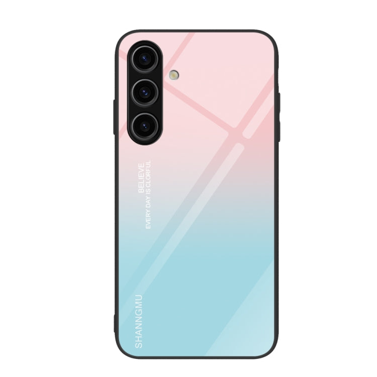 Colorful Painted Glass Phone Case, For Samsung Galaxy S24+ 5G, For Samsung Galaxy S24 5G, For Samsung Galaxy A15 4G