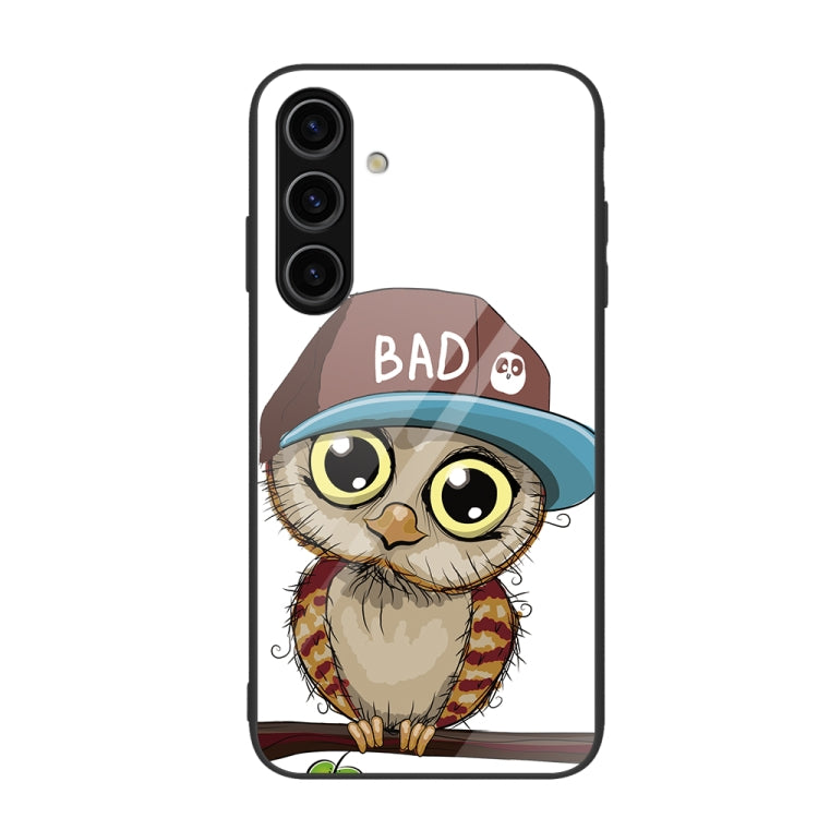 Colorful Painted Glass Phone Case, For Samsung Galaxy S24+ 5G, For Samsung Galaxy S24 5G, For Samsung Galaxy A15 4G