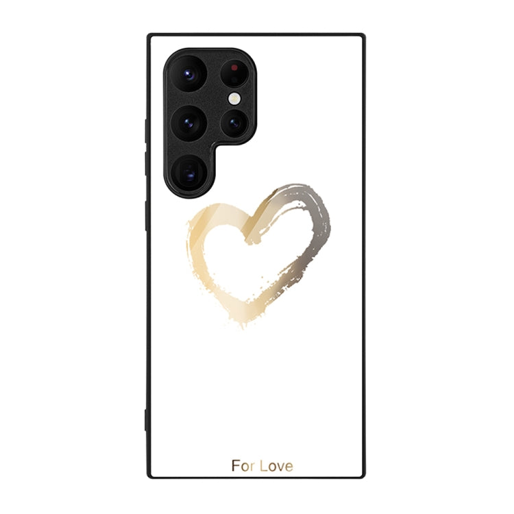 Colorful Painted Glass Phone Case, For Samsung Galaxy A55 5G, For Samsung Galaxy A35 5G, For Samsung Galaxy S24 Ultra 5G