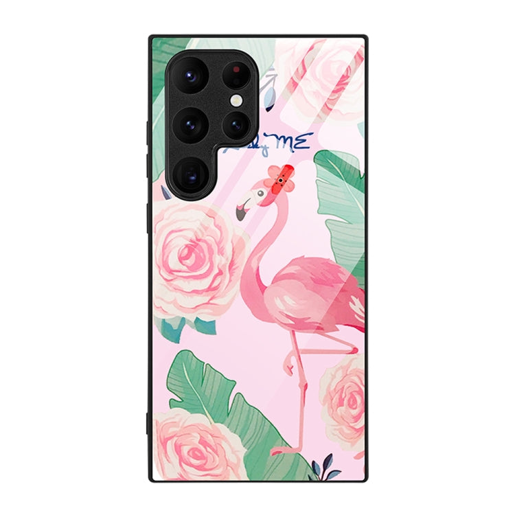 Colorful Painted Glass Phone Case, For Samsung Galaxy A55 5G, For Samsung Galaxy A35 5G, For Samsung Galaxy S24 Ultra 5G