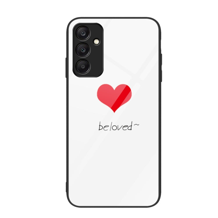 Colorful Painted Glass Phone Case, For Samsung Galaxy A25 5G