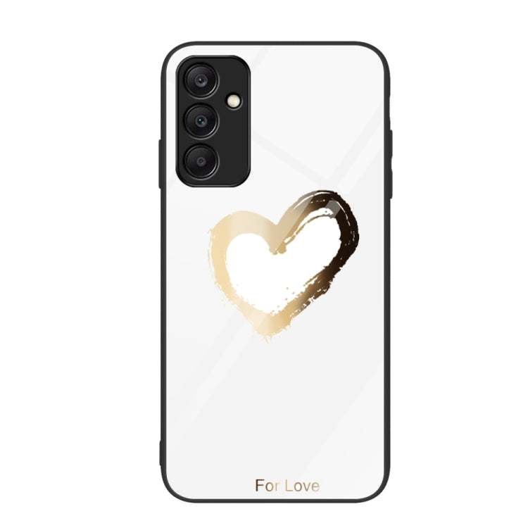 Colorful Painted Glass Phone Case, For Samsung Galaxy A25 5G
