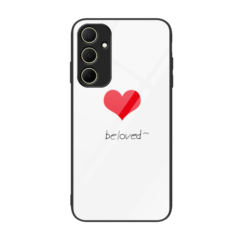 Colorful Painted Glass Phone Case, For Samsung Galaxy A55 5G, For Samsung Galaxy A35 5G, For Samsung Galaxy S24 Ultra 5G