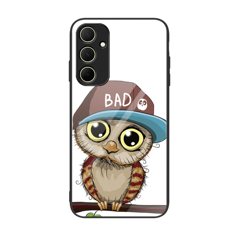Colorful Painted Glass Phone Case, For Samsung Galaxy A55 5G, For Samsung Galaxy A35 5G, For Samsung Galaxy S24 Ultra 5G