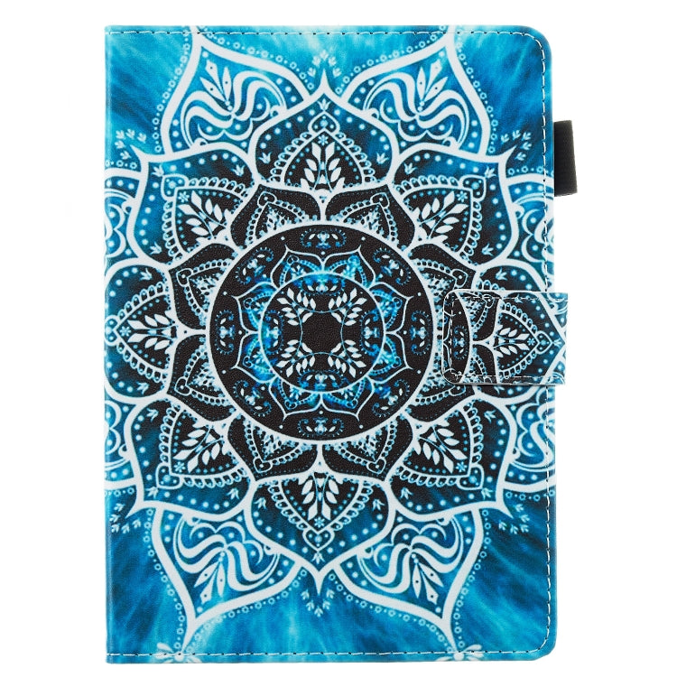 Flat Texture Flat Leather Case with Card Slot & Wallet & Holder & Sleep / Wake-up Function, For Amazon Kindle Fire HD 8 (2020)