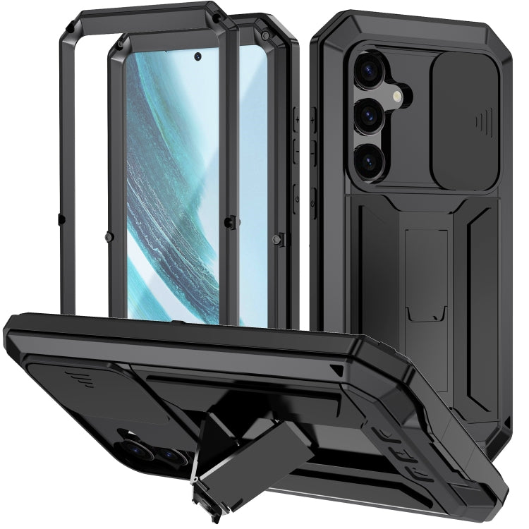 R-JUST Sliding Camera Life Waterproof Holder Phone Case, For Samsung Galaxy S26+ 5G, For Samsung Galaxy S26 Ultra 5G, For Samsung Galaxy S26 5G, For Samsung Galaxy S25 Edge 5G, For Samsung Galaxy S25 5G, For Samsung Galaxy S25+ 5G                      ...