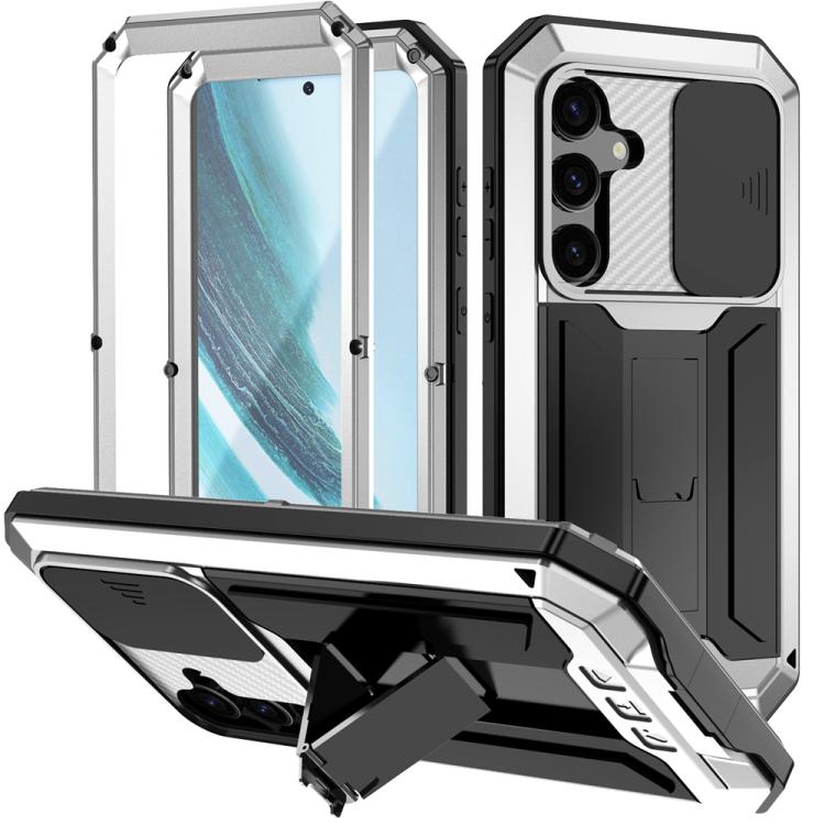 R-JUST Sliding Camera Life Waterproof Holder Phone Case, For Samsung Galaxy S26+ 5G, For Samsung Galaxy S26 Ultra 5G, For Samsung Galaxy S26 5G, For Samsung Galaxy S25 Edge 5G, For Samsung Galaxy S25 5G, For Samsung Galaxy S25+ 5G                      ...