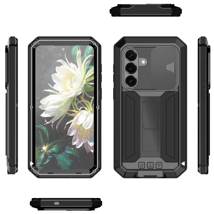 R-JUST Sliding Camera Life Waterproof Holder Phone Case, For Samsung Galaxy S26+ 5G, For Samsung Galaxy S26 Ultra 5G, For Samsung Galaxy S26 5G, For Samsung Galaxy S25 Edge 5G, For Samsung Galaxy S25 5G, For Samsung Galaxy S25+ 5G                      ...