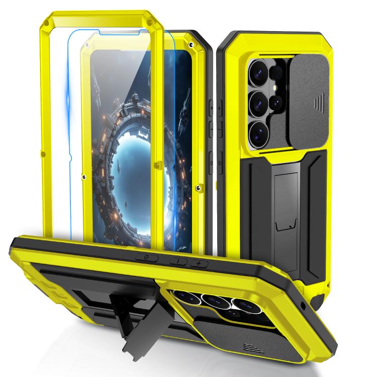 R-JUST Sliding Camera Life Waterproof Holder Phone Case, For Samsung Galaxy S26+ 5G, For Samsung Galaxy S26 Ultra 5G, For Samsung Galaxy S26 5G, For Samsung Galaxy S25 Edge 5G, For Samsung Galaxy S25 5G, For Samsung Galaxy S25+ 5G                      ...