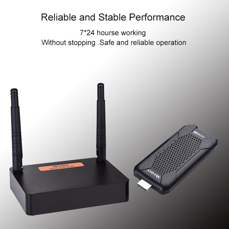 Measy FHD656 Mini 1080P HDMI 1.4 HD Wireless Audio Video Transmitter Receiver Extender Transmission System, Transmission Distance: 100m,, US Plug, EU Plug, AU Plug, UK Plug