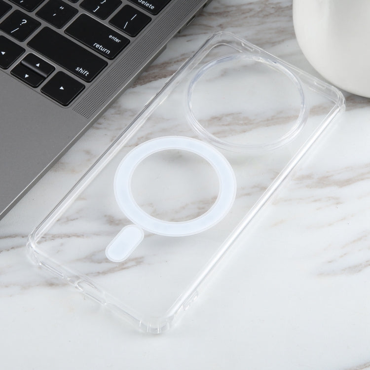 MagSafe Clear Acrylic PC +TPU Phone Case, For Huawei Mate 60 Pro / Pro+, For Huawei Mate 60