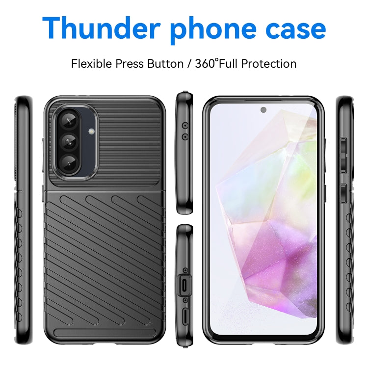 Thunderbolt Shockproof TPU Phone Case, For Samsung Galaxy A56 5G, For Samsung Galaxy A36 5G, For Samsung Galaxy M14 4G, For Samsung Galaxy A15 5G / A15 LTE, For Samsung Galaxy A55, For Samsung Galaxy A35, For Samsung Galaxy A05s, For Samsung Galaxy A25 5G