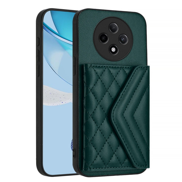 Rhombic Texture Card Bag RFID Phone Case with Long Lanyard, For OPPO A3 Pro 5G, For OPPO Reno11 F Thai Version, For OPPO F25 Pro 5G India, For OPPO Reno11 Global, For OPPO Reno11 Pro Global, For OPPO A38 4G / A18 4G, For OPPO A58 4G, For OPPO Reno10 5G