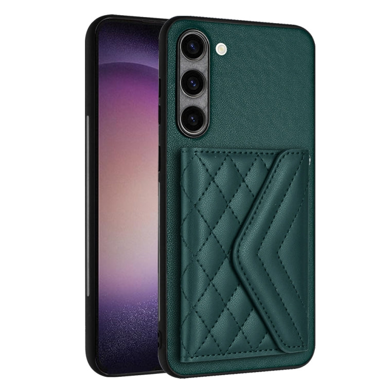 Rhombic Texture Card Bag RFID Phone Case with Long Lanyard, For Samsung Galaxy S23 5G, For Samsung Galaxy A14 5G, For Samsung Galaxy A04 4G, For Samsung Galaxy A13 5G / A04s, For Samsung Galaxy S20 FE, For Samsung Galaxy A23, For Samsung Galaxy A53 5G ...