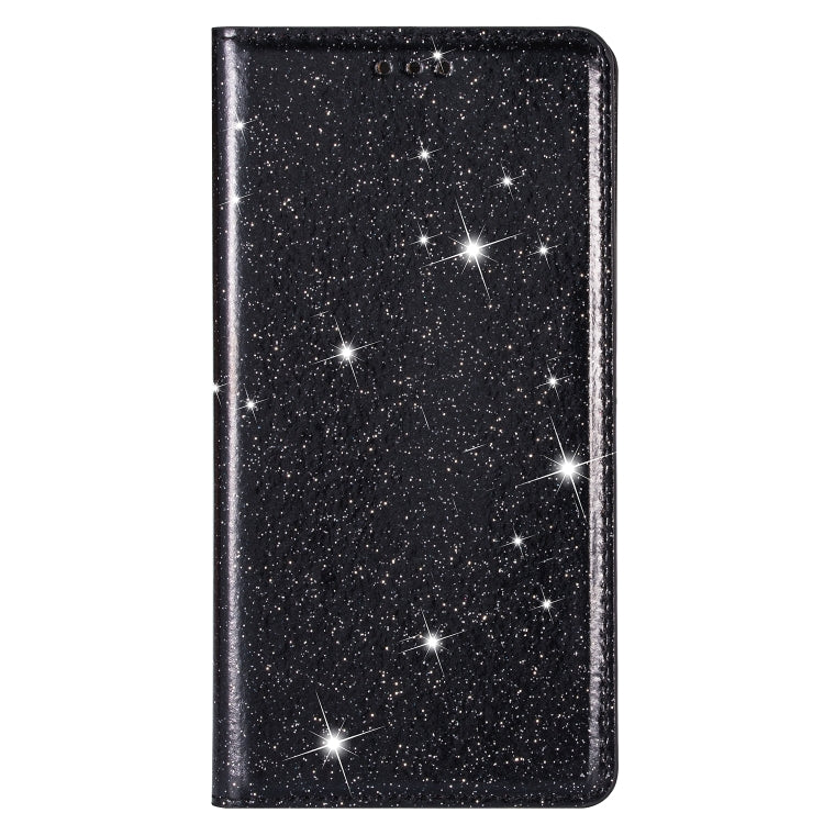 Ultrathin Glitter Magnetic Horizontal Flip Leather Case with Holder & Card Slots, For Huawei P Smart+ 2019, For Huawei P20 Lite, For Huawei P20 Pro, For Huawei P30, For Huawei P30 Lite, For Huawei Y7 (2019), For Huawei Y6 (2019)