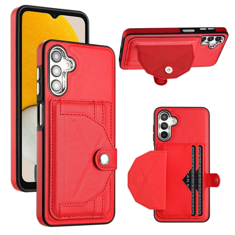 Shockproof Leather Phone Case with Card Holder, For Samsung Galaxy S24 Ultra 5G, For Samsung Galaxy S24+ 5G, For Samsung Galaxy S24 5G, For Samsung Galaxy A15, For Samsung Galaxy A05, For Samsung Galaxy A05s, For Samsung Galaxy A25 5G                  ...