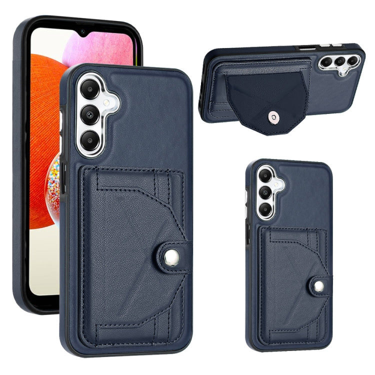Shockproof Leather Phone Case with Card Holder, For Samsung Galaxy S24 Ultra 5G, For Samsung Galaxy S24+ 5G, For Samsung Galaxy S24 5G, For Samsung Galaxy A15, For Samsung Galaxy A05, For Samsung Galaxy A05s, For Samsung Galaxy A25 5G                  ...
