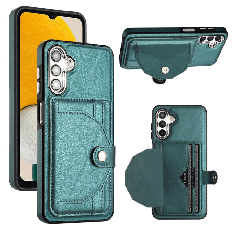 Shockproof Leather Phone Case with Card Holder, For Samsung Galaxy A24 4G