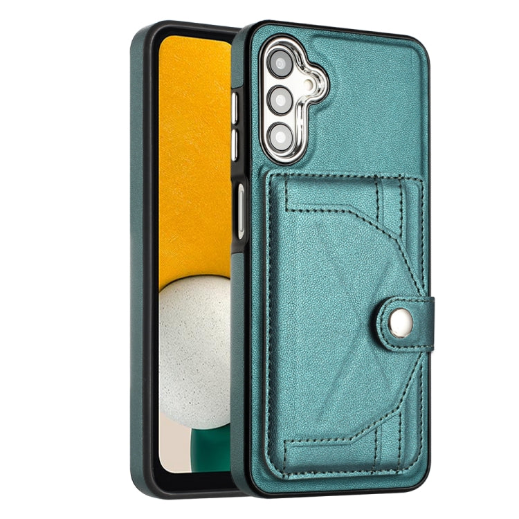 Shockproof Leather Phone Case with Card Holder, For Samsung Galaxy A24 4G