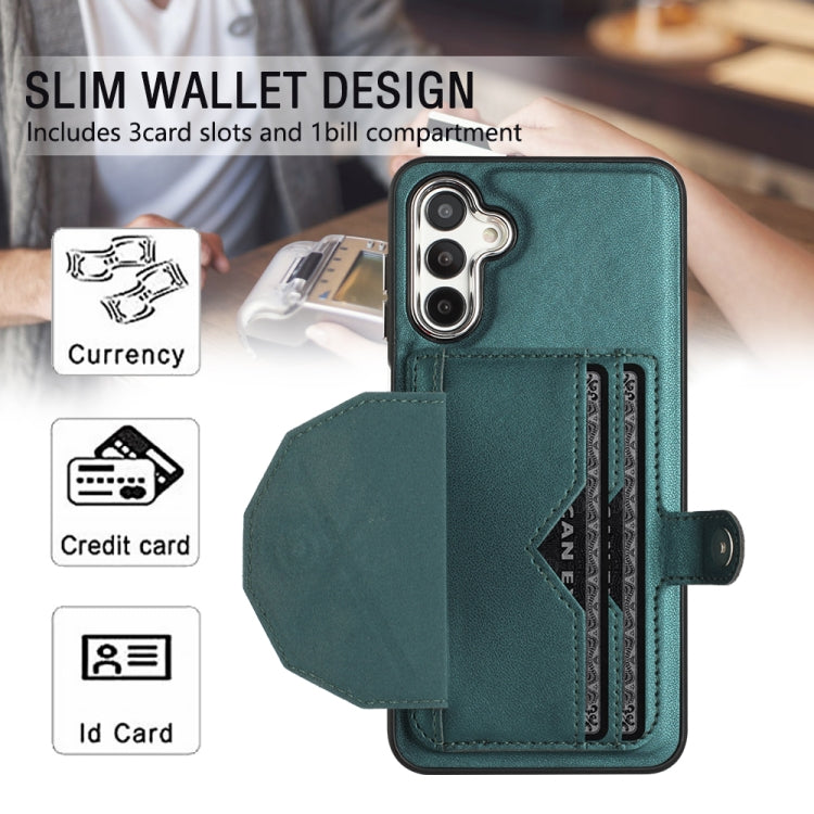 Shockproof Leather Phone Case with Card Holder, For Samsung Galaxy A24 4G