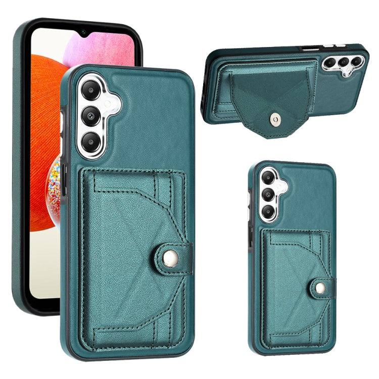Shockproof Leather Phone Case with Card Holder, For Samsung Galaxy S24 Ultra 5G, For Samsung Galaxy S24+ 5G, For Samsung Galaxy S24 5G, For Samsung Galaxy A15, For Samsung Galaxy A05, For Samsung Galaxy A05s, For Samsung Galaxy A25 5G                  ...