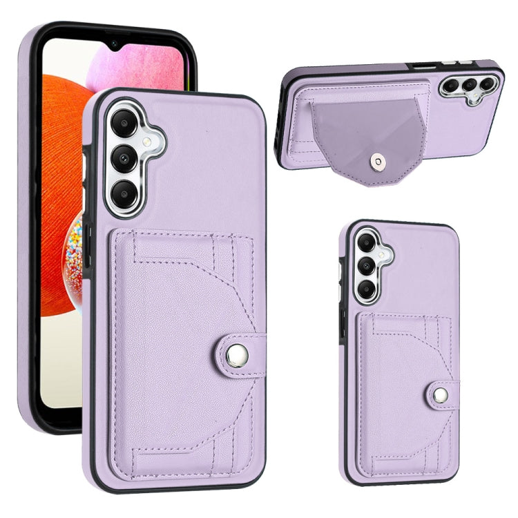 Shockproof Leather Phone Case with Card Holder, For Samsung Galaxy S24 Ultra 5G, For Samsung Galaxy S24+ 5G, For Samsung Galaxy S24 5G, For Samsung Galaxy A15, For Samsung Galaxy A05, For Samsung Galaxy A05s, For Samsung Galaxy A25 5G                  ...