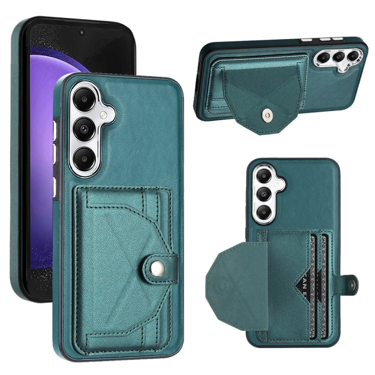 Shockproof Leather Phone Case with Card Holder, For Samsung Galaxy S24 Ultra 5G, For Samsung Galaxy S24+ 5G, For Samsung Galaxy S24 5G, For Samsung Galaxy A15, For Samsung Galaxy A05, For Samsung Galaxy A05s, For Samsung Galaxy A25 5G                  ...
