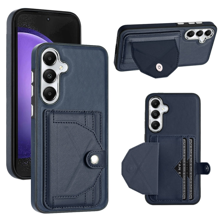 Shockproof Leather Phone Case with Card Holder, For Samsung Galaxy S24 Ultra 5G, For Samsung Galaxy S24+ 5G, For Samsung Galaxy S24 5G, For Samsung Galaxy A15, For Samsung Galaxy A05, For Samsung Galaxy A05s, For Samsung Galaxy A25 5G                  ...