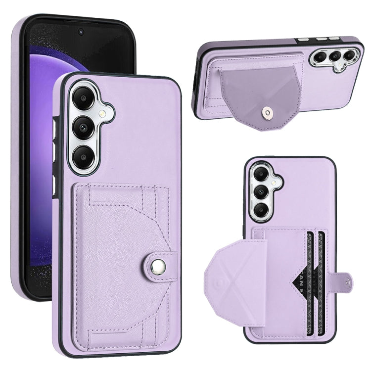 Shockproof Leather Phone Case with Card Holder, For Samsung Galaxy S24 Ultra 5G, For Samsung Galaxy S24+ 5G, For Samsung Galaxy S24 5G, For Samsung Galaxy A15, For Samsung Galaxy A05, For Samsung Galaxy A05s, For Samsung Galaxy A25 5G                  ...