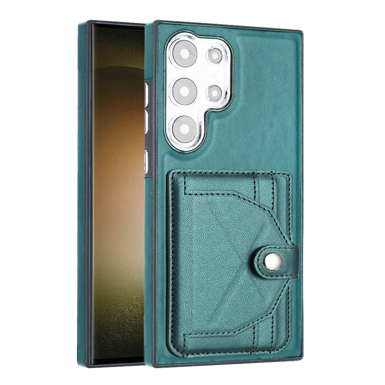 Shockproof Leather Phone Case with Card Holder, For Samsung Galaxy S24 Ultra 5G, For Samsung Galaxy S24+ 5G, For Samsung Galaxy S24 5G, For Samsung Galaxy A15, For Samsung Galaxy A05, For Samsung Galaxy A05s, For Samsung Galaxy A25 5G                  ...