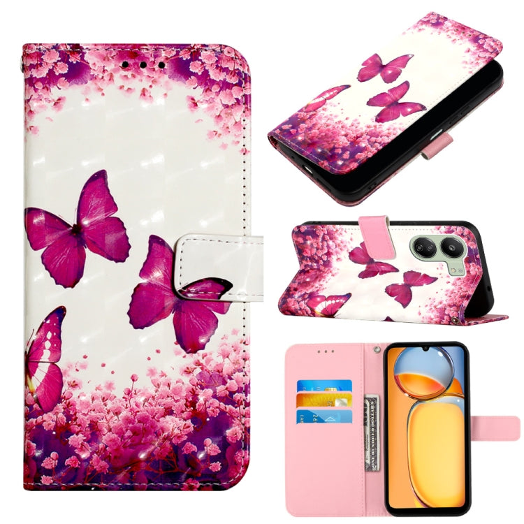 3D Painting Horizontal Flip Leather Phone Case, For Xiaomi Poco X6 Pro, For Xiaomi Redmi Note 13 5G Global, For Xiaomi Redmi 13C, For Xiaomi Redmi Note 13 Pro+ 5G, For Xiaomi Redmi Note 13 Pro 5G Global