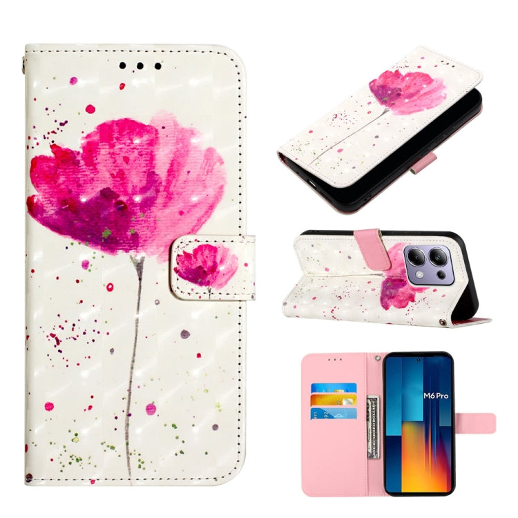 3D Painting Horizontal Flip Leather Phone Case, For Xiaomi Redmi 13 4G, For Xiaomi Poco M6 Pro 4G, For Xiaomi Redmi A3, For Xiaomi Redmi Note 13 Pro 4G Global, For Xiaomi Redmi Note 13 4G Global, For Xiaomi Redmi K70E